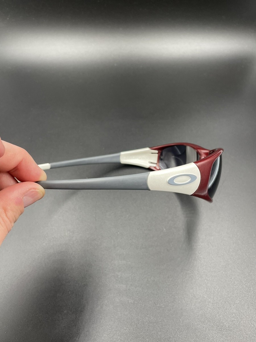 Oakley Straight Jacket Gen 1 Blood/Pearl w/ Gold Iridium
