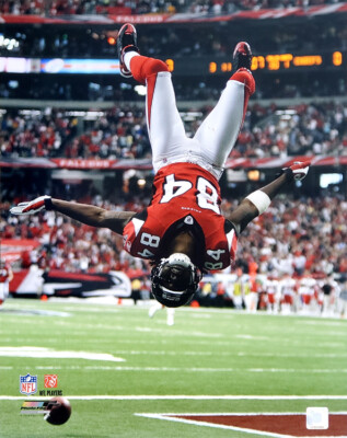 Roddy White BACKFLIP (2008) Atlanta Falcons Premium 16x20