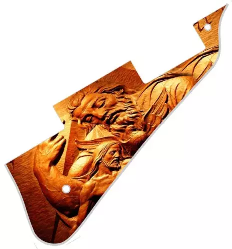 Pickguard  Graphical  Compatible with Gibson LP Guitar Amber Lord