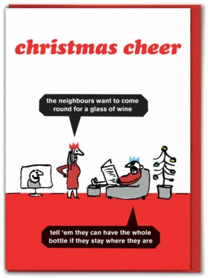 BRAINBOX CANDY / MODERN TOSS Modern Toss Christmas Cards Funny Hilarious Humour Cheeky Amusing Cartoon Comedy