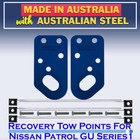 <!--F#f_0-->2200T Tow Recovery Points Kit Blue for Nissan Patrol GU Series 1 PAIR rated 5...<!--F/-->