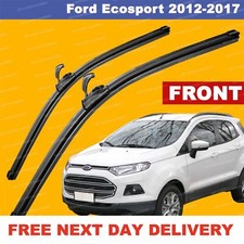 For Ford Ecosport 12-17 U-Hook Front Windscreen Aero Wiper Blades SET 22"16"