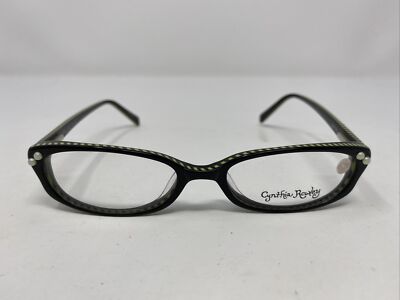 Cynthia Rowley CR0204 Black 49-17-138 Plastic Full Rim  display picture 3