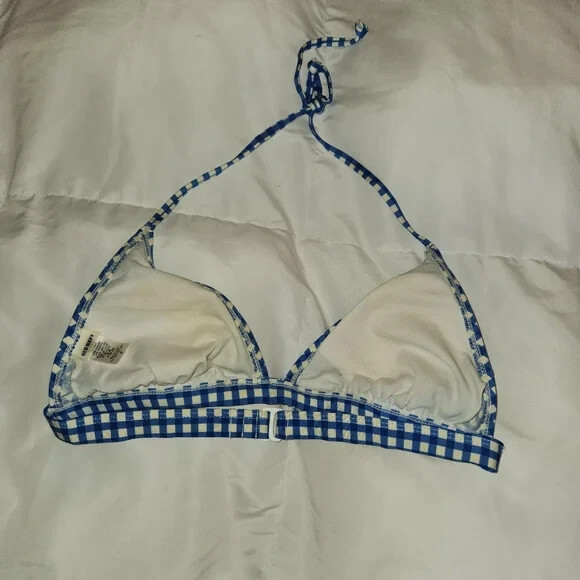 Old Navy Gingham String Bikini Top - image 3