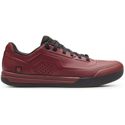 Fox Union Flat MTB Mens Cycling Shoes Red Mountain Bike Offroad Cycle Ride