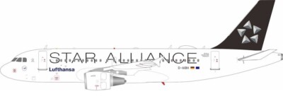 A319-112 Lufthansa Étoile Alliance Rég : D-Aibh W/S - JFOX Modèle JF-A319-018 1/