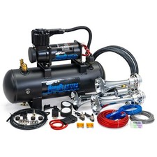 Hornblasters Jackass 228h Loud 2 Gallon 150 Psi Air Horn Kit For Truck - 12 Volt