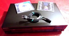 VINTAGE - 1989 SONY CDP-190 COMPACT DISC CD PLAYER WITH 2 CD - MADE IN JAPAN