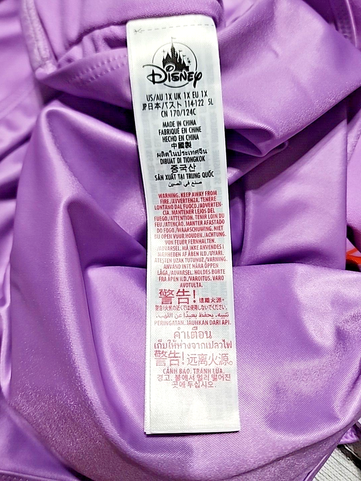 NWT Disney Minnie Mouse Women’s XL One Piece Tank Swim Suit Bathing