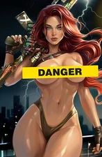 HEAT SEEKER EXPOSED #1 - KATYA SINYUKHINA VIRGIN VARIANT COVER B FANEXPO DALLAS