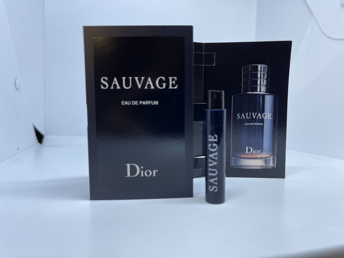 DIOR SAUVAGE EAU DE PARFUM By DIOR 1ml. Lot of 10 TRAVEL SPRAYS