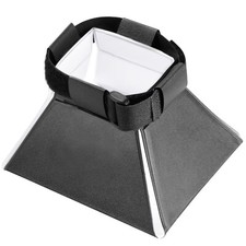 Universal 5" x 4" Flash Diffuser Light Softbox for Camera Speedlight Flash Light