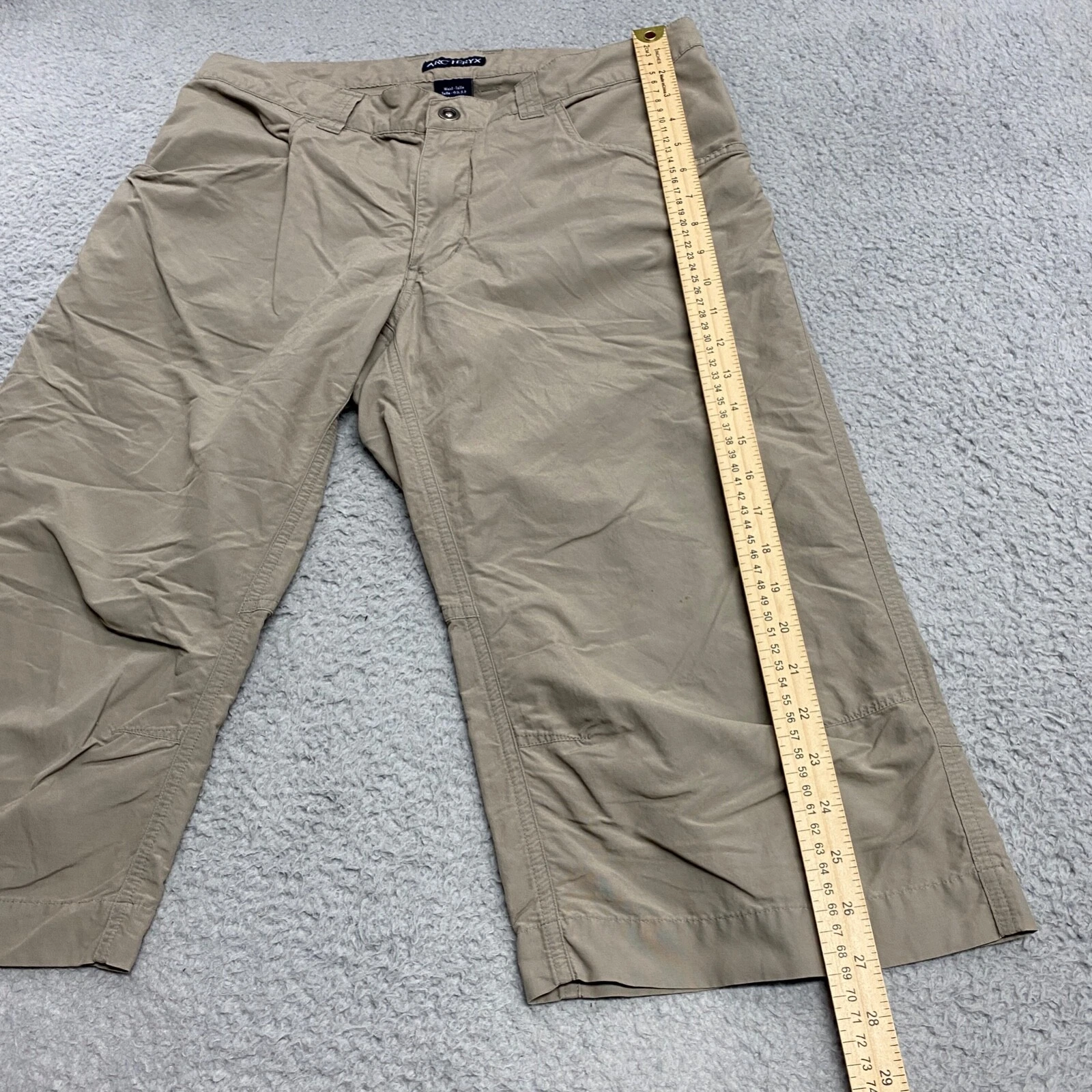 arcteryx cotton blend hiking outdoor pants