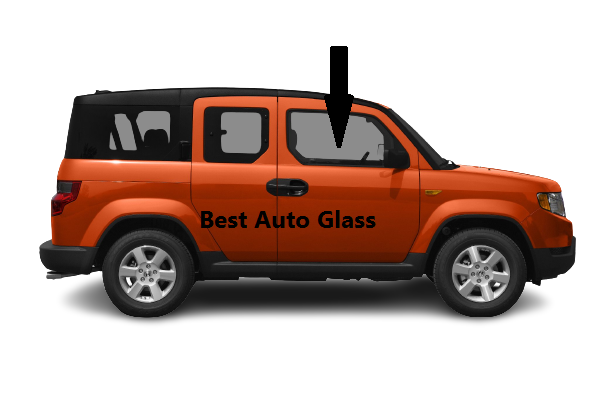 Driver Side Left Front Door Window Glass Replacement For 2003-2011 Honda Element – OEM Fit, Tempered Glass