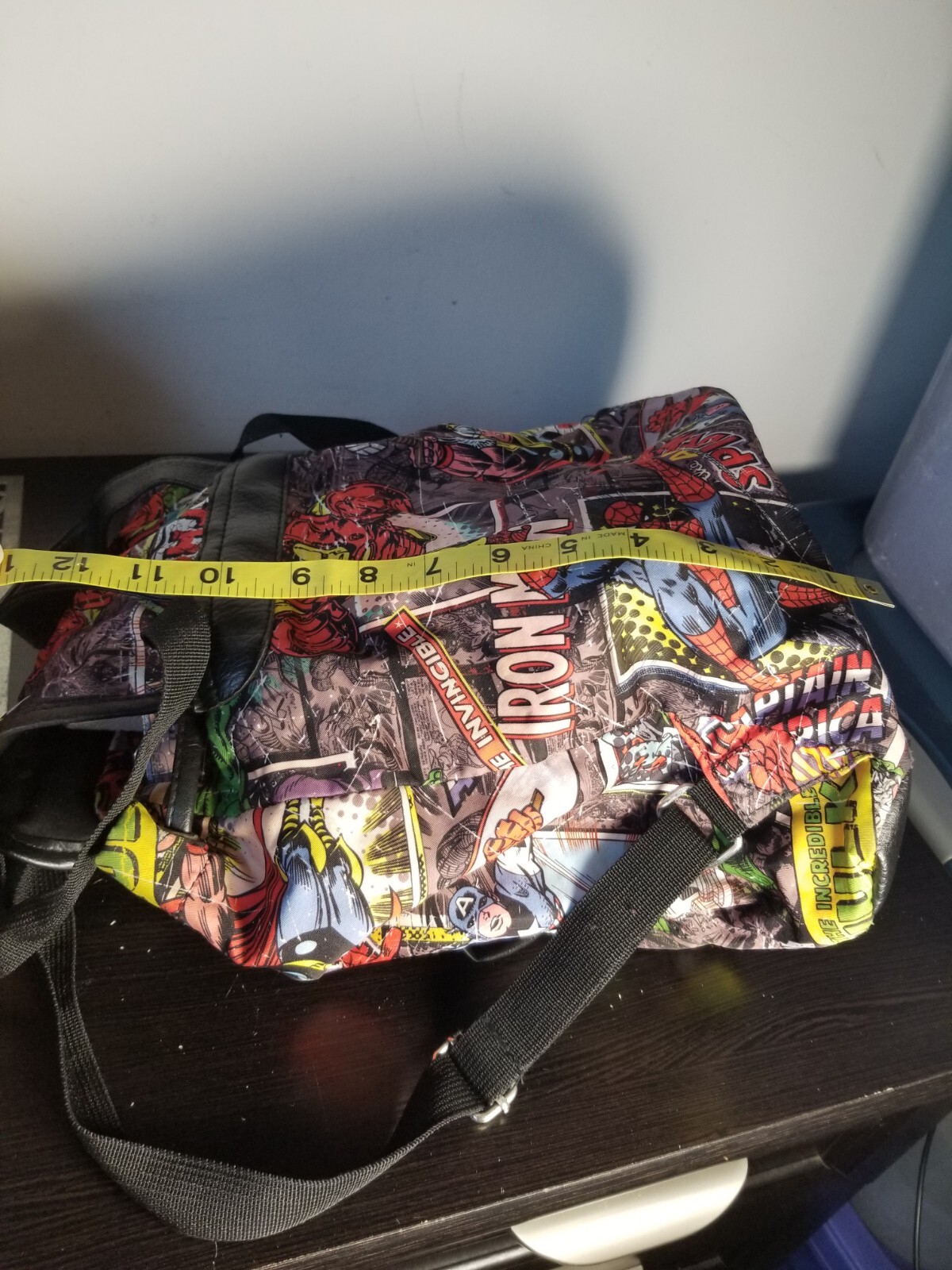 Marvel Comic Book Backpack Drawstring Rucksack Av… - image 5