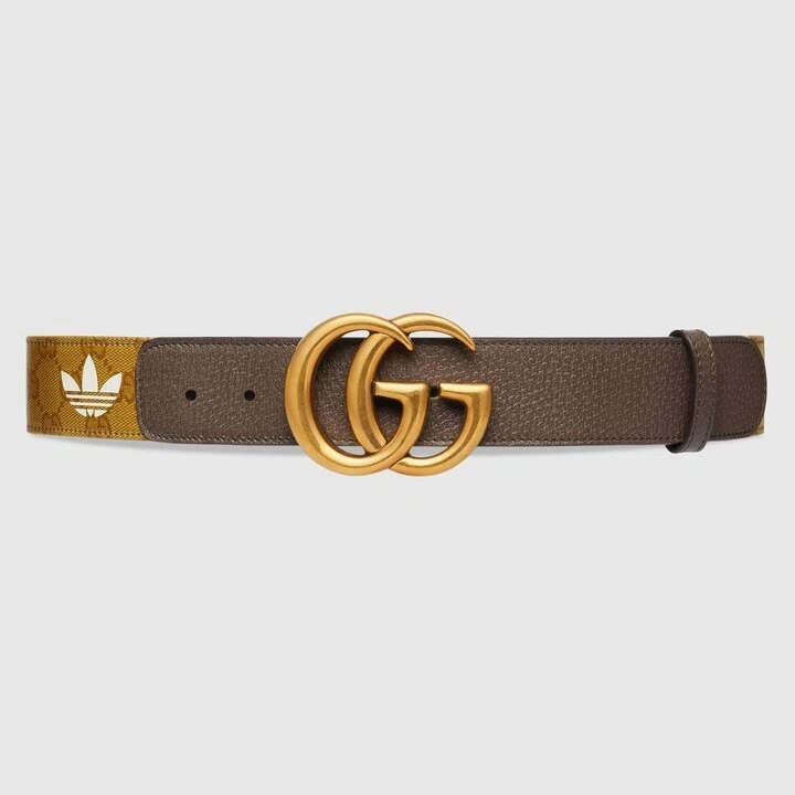Gucci X Adidas GG Marmont Cintura Uomo Jeans W 34 *RARO*