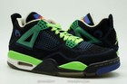 AIR JORDAN IV 4 RETRO USED SIZE 7.5 DOERNBECHER BLACK OLD ROYAL GREEN 308497 015
