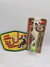 Vintage Luhr Jensen Pre Rapala Hot Shot 35 Grinch