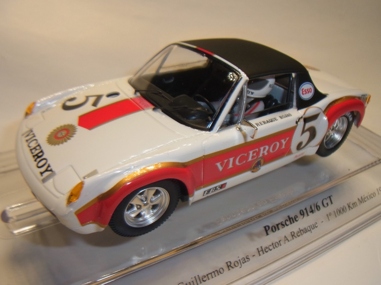 SRC Porsche 914/6gt 1000km Mexico 1972 Src01607 Limited Slot Car 