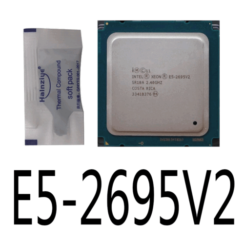 Intel Xeon E5-2695 V2 2.4GHz 12-Core 12C/24T 30M Processor LGA2011 115W CPU - Picture 3 of 3