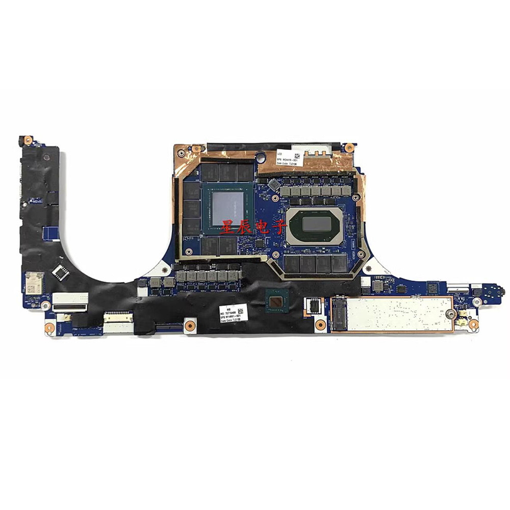 For HP Zbook Fury 15 G7 i7-10850H RTX 2070 Laptop Motherboard