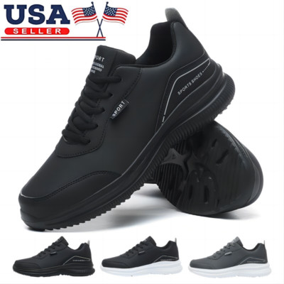 Mens New Pattern Solid Color Athletic Breathable Lightweight Fashion Sneakers Us