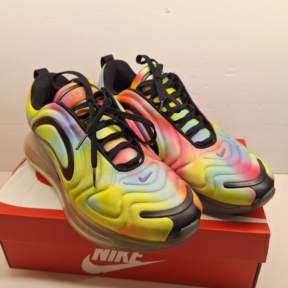 Nike Mens Air Max 720 Betrue Multicolor/ Black-white Size 11