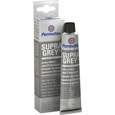 Permatex SUPRA GREY Hochtemperatur Flächendichtung SILIKON 80mg Dichtung # NEU