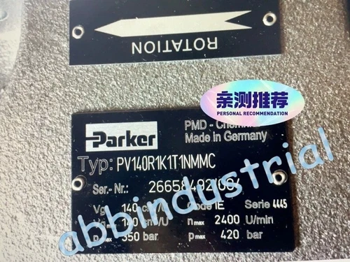 1PC PV140R1K1T1NMMC Parker Hydraulic Piston Pump Brand New 