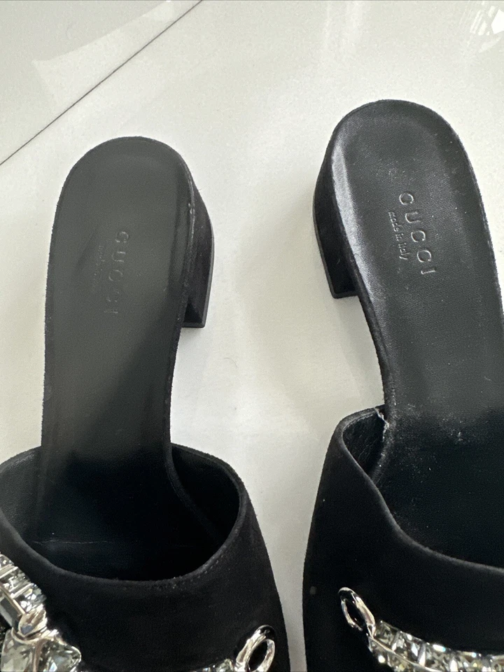  Gucci swarovski sandals Size6 In A Half - Image 2 of 4