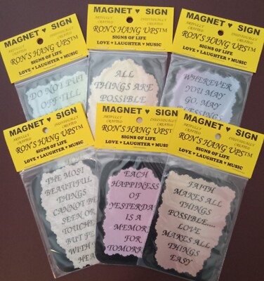 3'' x 4'' Inspirational Refrigerator Magnets Wholesale quantity resale fundraisers