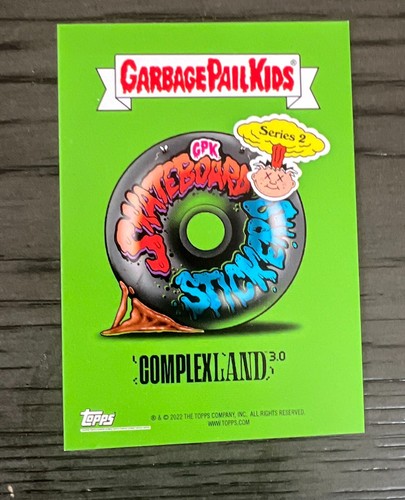 2022 TOPPS GARBAGE PAIL KIDS SKATEBOARD STICKERS Complete Your Set GPK U Pick - Picture 36 of 38