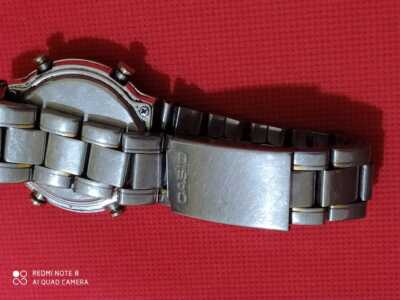 Vintage CASIO ABX-610 WORLD TIME watch module 1326 japan Not work