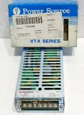 POWER SOURCE VTA12SC24 VTA SERIES POWER SUPPLY NEW FAST SHIPPING