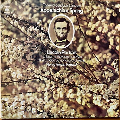 Copland Conducts Copland, Appalachian Spring, Lincoln Portrait, Henry Fonda 1971