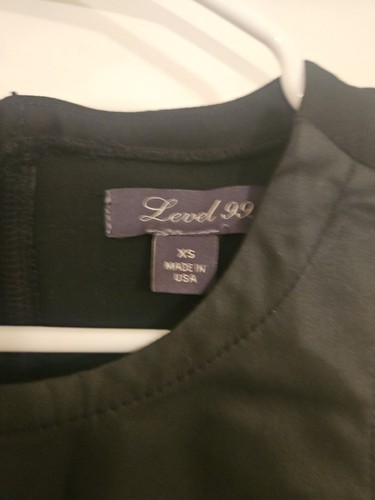 Abito denim nero senza sbiadimento rivoluzionario Level 99 zip posteriore Forever - Foto 5 di 8