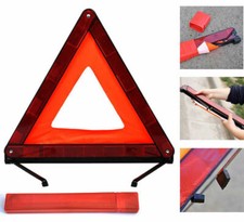 Auto Warndreieck Sicherheitsschild Notbeleuchtung Lamp Straße Am Straßenrand