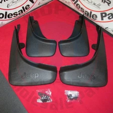 JEEP CHEROKEE Front & Rear Molded Splash Mud Flap Guard NEW OEM MOPAR