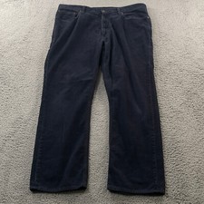 Polo Ralph Lauren Pants Men's 38x30 Blue Hampton Straight Corduroy Cords