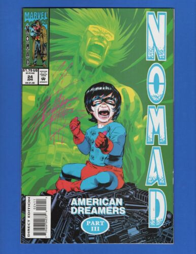 NOMAD  #24 Marvel Comics 1994 American Dreamers Part 3 - Picture 1 of 2