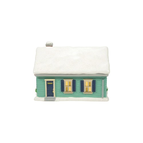 Dept 56 THE BLUE HOUSE ON JAMES STREET Peanuts Village 6013660 NEW 2024 - Picture 2 of 3