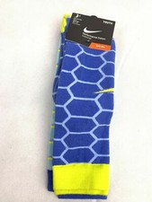 Nike Blue/Green 2Pair Performance Cotton Cushioned Youth High Socks SX5511-904