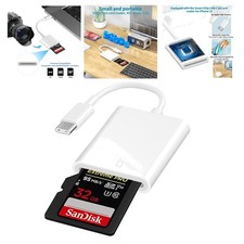 High-Speed USB C to SD Card Reader for Effortless iPhone 15 Media Transfer