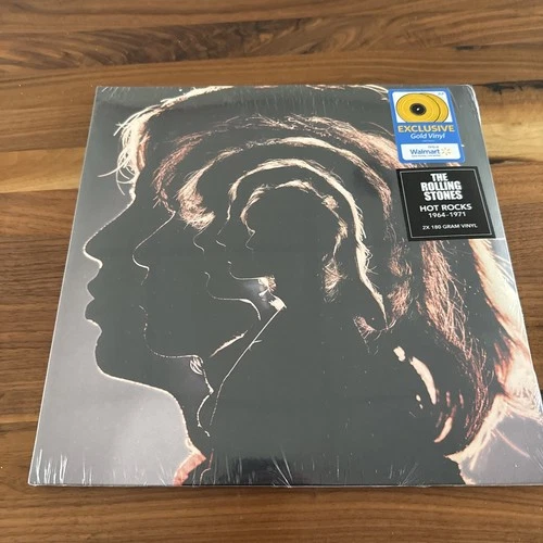 The Rolling Stones HOT ROCKS 1964-1971 2 LP 180G GOLD Colored Vinyl Jagger NEW