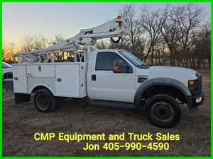 2009 Ford F-450 40ft Cable Telecom Fiber Bucket Truck 6.8L Gas