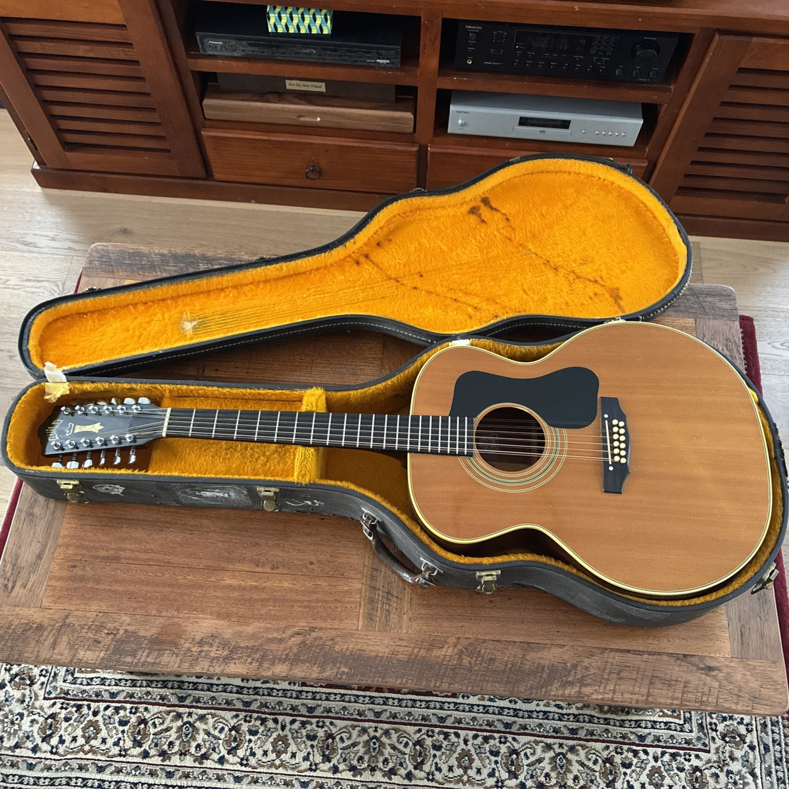 1976 Guild F212XL-NT 12 String Acoustic Made in Westerly RI USA with OHSC