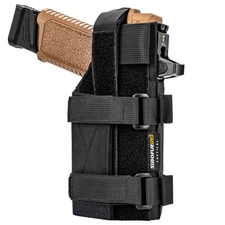 Universal MOLLE Pistol Holster - Adjustable for RDS Red Dot Sights, Right-H