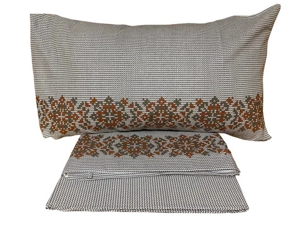 Casamica Ensemble Draps + Taie, Lit Simple En Flanelle Tricot Naturale - Photo 1/4