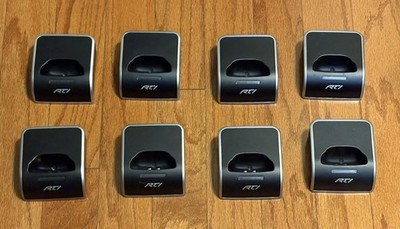RTI Universal System Remote Controller Docking Stations - Lot Of 8 - Untested