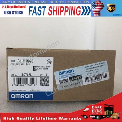 One New Omron CJ1W-MD261 PLC Module Fast Shipping  US Free TAX